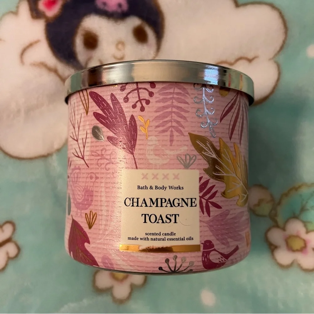 Champagne toast candle - Picture 1 of 3